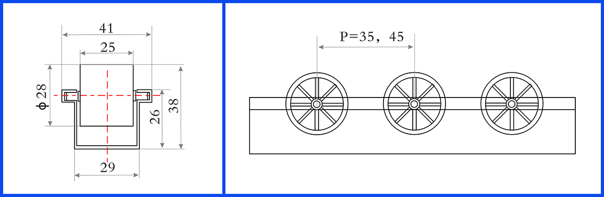 Roller Track YD-40 