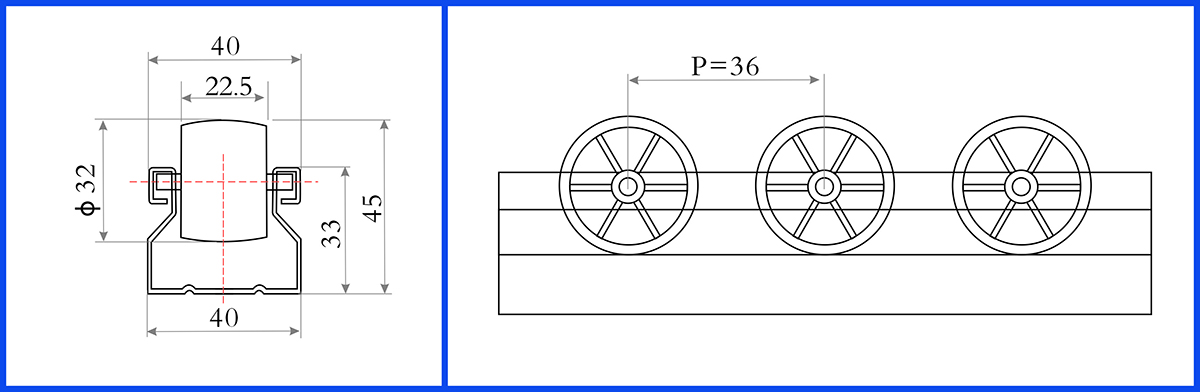  Track Item YD-40A 